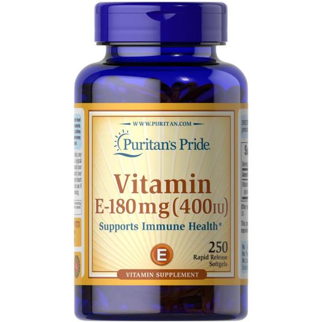 Puritan Pride - Vitamin E Rapid Release 180mg - 100 Softgels