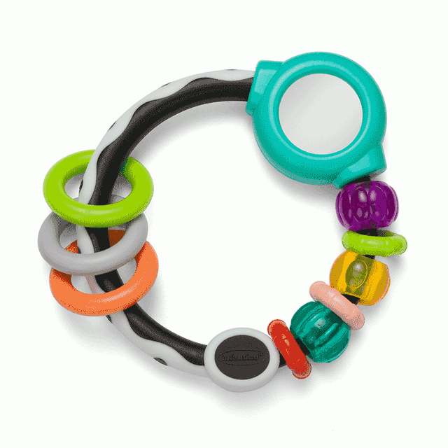 Infantino - Shake & Spin Rattling Ring