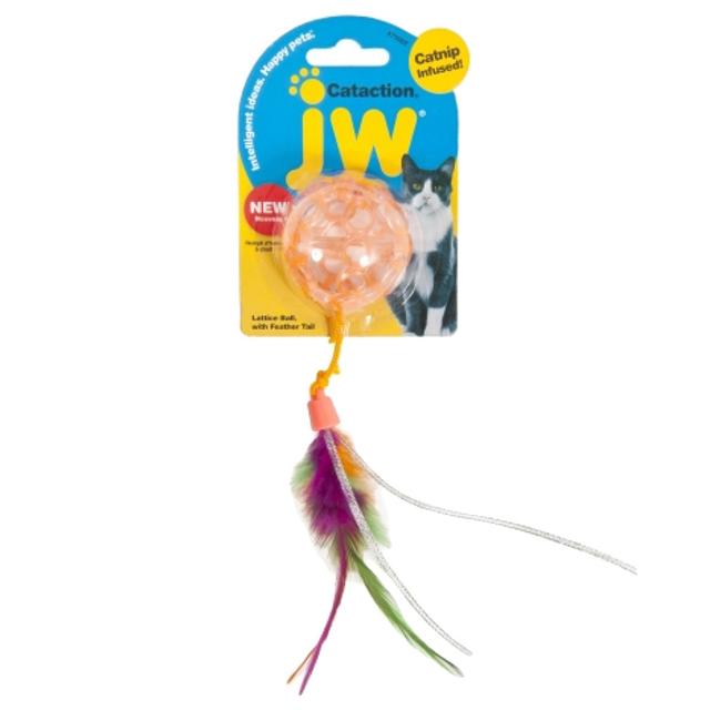 Petmate - JW Cataction Lattice Ball w/ Tail