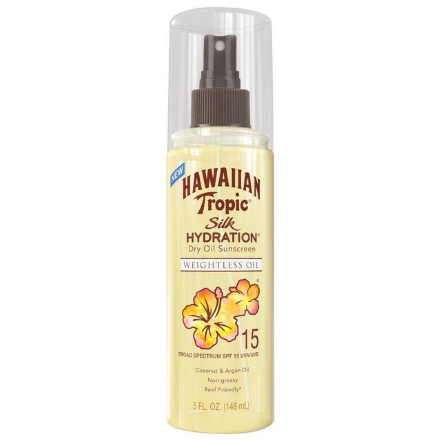 Hawaiian Tropic - SPF15 Dry Oil Sunscreen Mist - Coconut/Argan 150ml