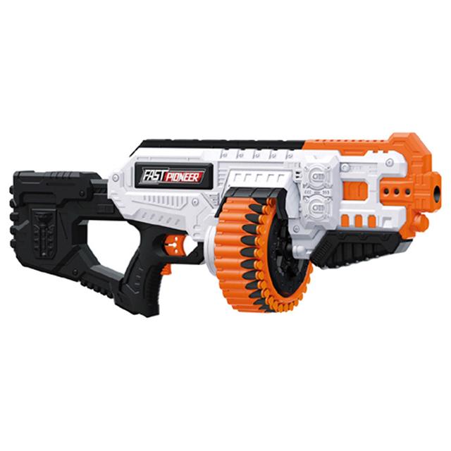 Stem - Fast Pioneer Electric Gun With 48 Bullet Capacity - White