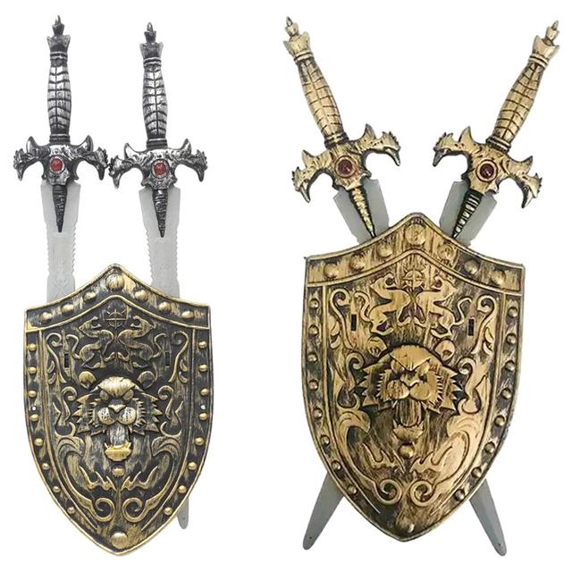 Stem - Kids' Sword And Shield Set - 3pcs - Color May Vary