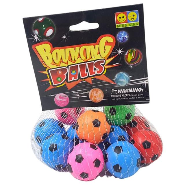 Stem - Try Me Football Bouncy Ball - 12pcs