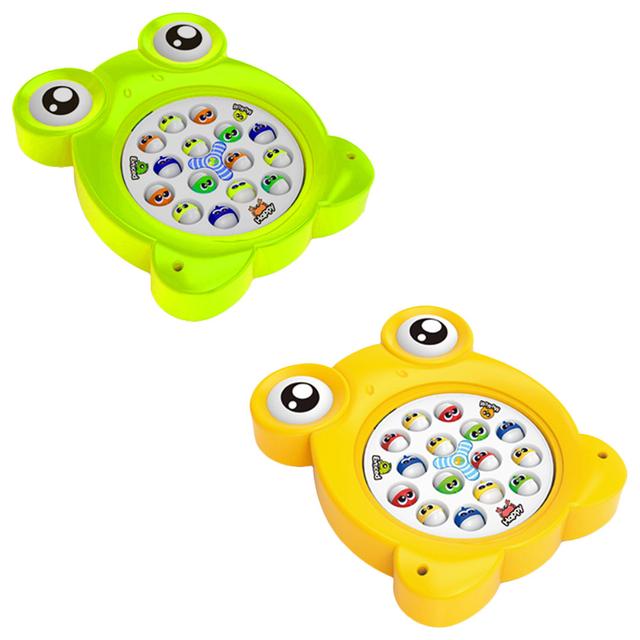 Stem - Automatic Rotating Fishing Frog Game Set 1pc - Color May Vary