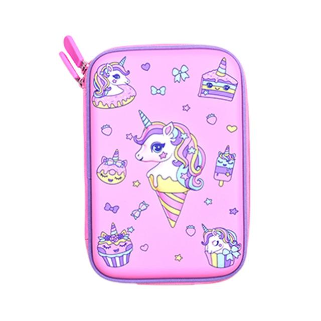 Bonjour - Pencil Case - Pink Unicorn