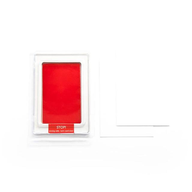 Babies Basic - Clean Fingerprint w/ Two Imprint Cards - 12.5cm - Red