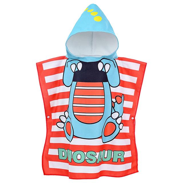 Star Babies - Hooded Towel - Blue/Red