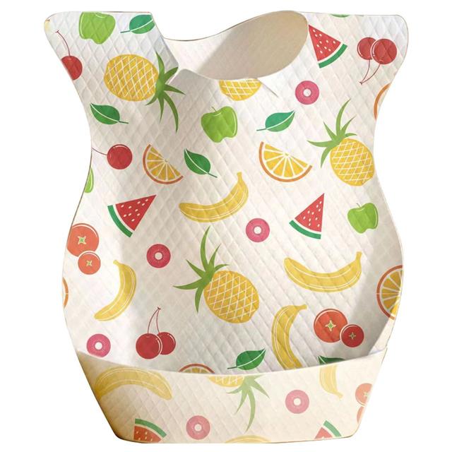 Star Babies - Disposable Bibs - Pack of 10 - Fruits Printed