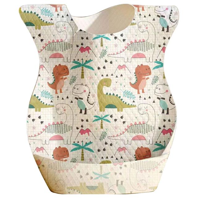 Star Babies - Disposable Bibs - Pack of 10 - Dinosaur Print