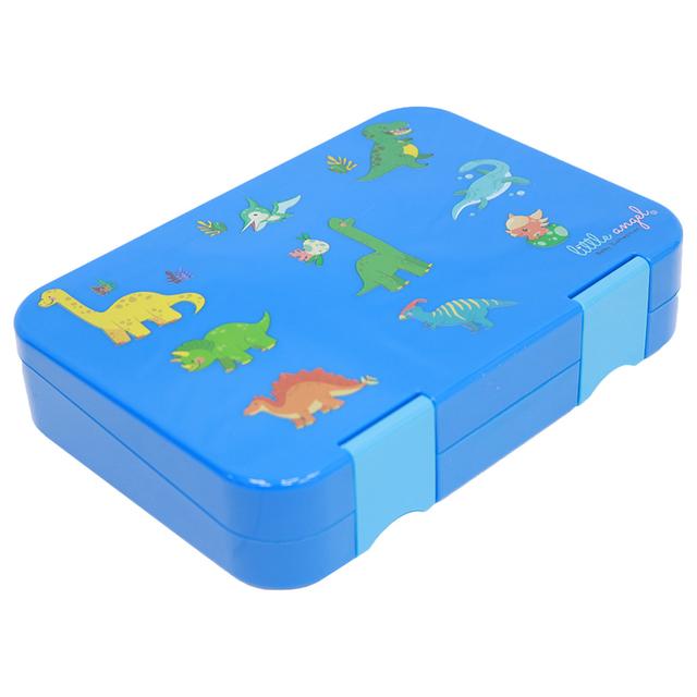 Little Angel - Kid's 6 Compartments Bento Lunch Box - Blue