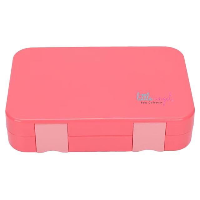 Little Angel - Kid's 6 Compartments Lunch Box - Pink