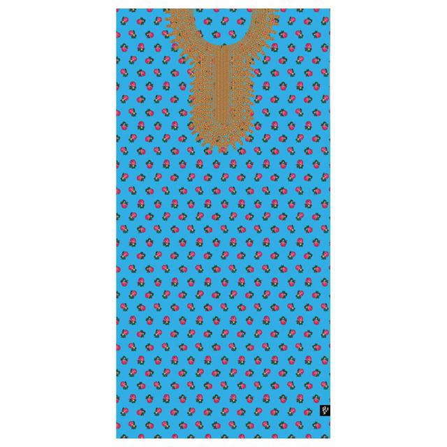 Bu Towel - Turathi Beach Towel - Blue - Large