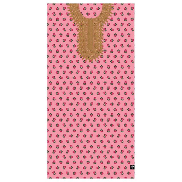 Bu Towel - Turathi Beach Towel - Pink - Large