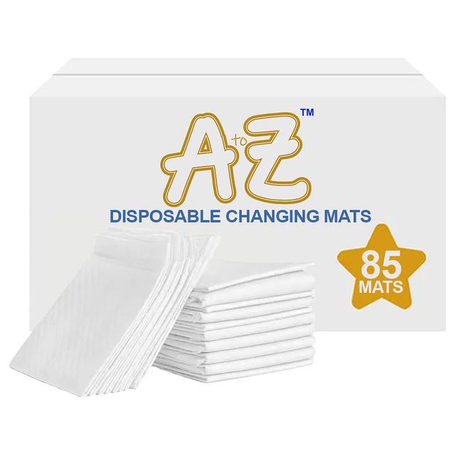 A To Z - Disposable Changing Mat - L - 45 X 60 cm - 85pcs - White