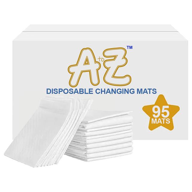 A To Z - Disposable Changing Mat - L - 45 X 60 cm - 95pcs - White