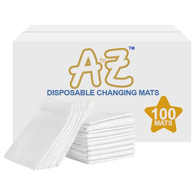 A To Z - Disposable Changing Mat - L - 45 X 60 cm - 100pcs - White