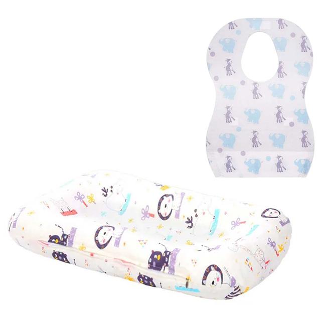 Star Babies - Changing Pad w/ Disposable Bibs 5pcs - Elephant Print