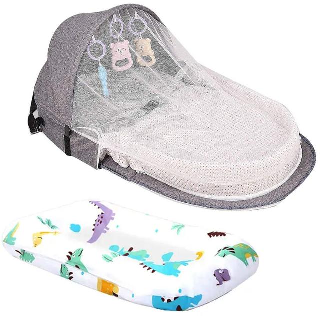 Star Babies - Changing Pad & Baby Mosquito w/ Bed - Printed Animal