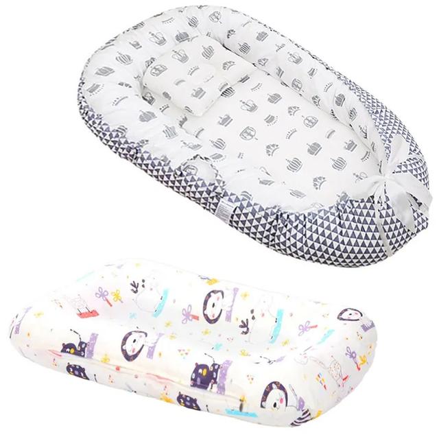 Star Babies - Changing Pad w/ Baby Sleeping Pod Bed - Printed Zebra Design