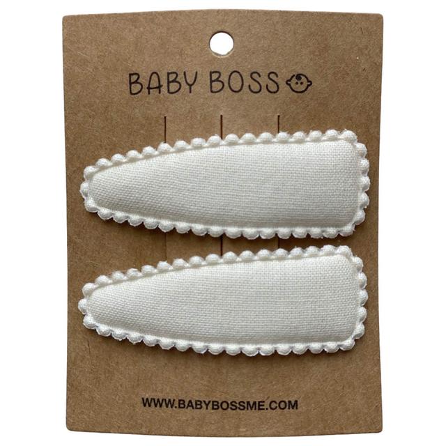 Baby Boss - Hair Clip - Off-White