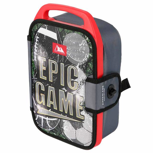 Arctic Zone - Deluxe Zipperless Lunch Pack - Epic Game Lunch Box