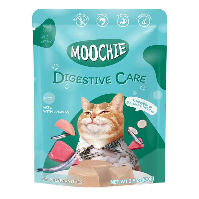 Moochie - Pate w/ Anchovy - Digestive Care Pouch 70g