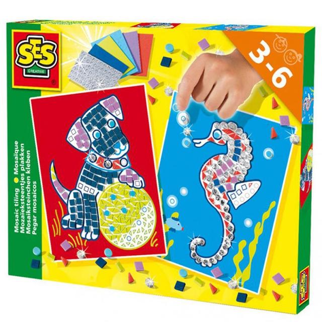 SES Creative - Children's Mosaic Tiling Set