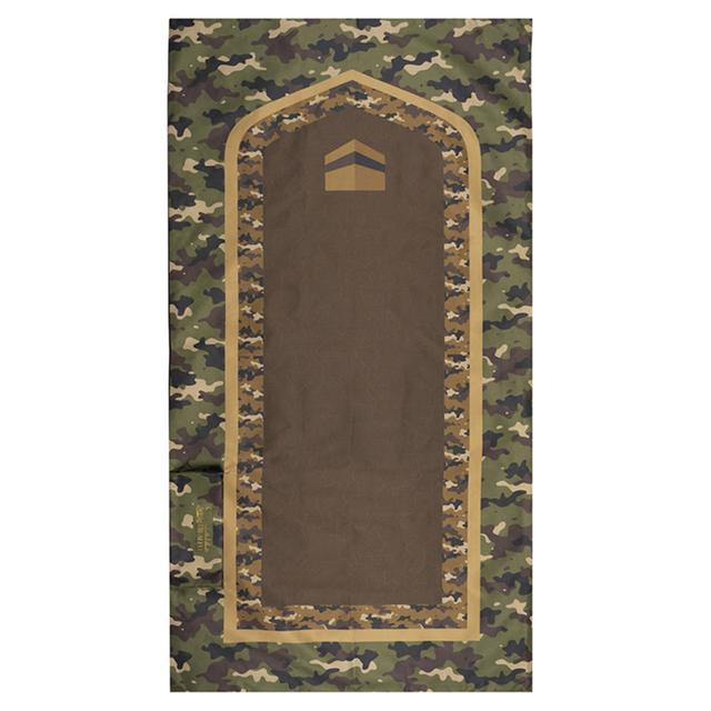 Hilalful - Salah On The Go Prayer Mat - Camo Kaaba