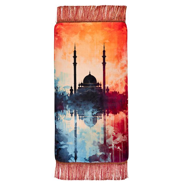 Hilalful - Mirrored Grand Mosque Foam Prayer Mat