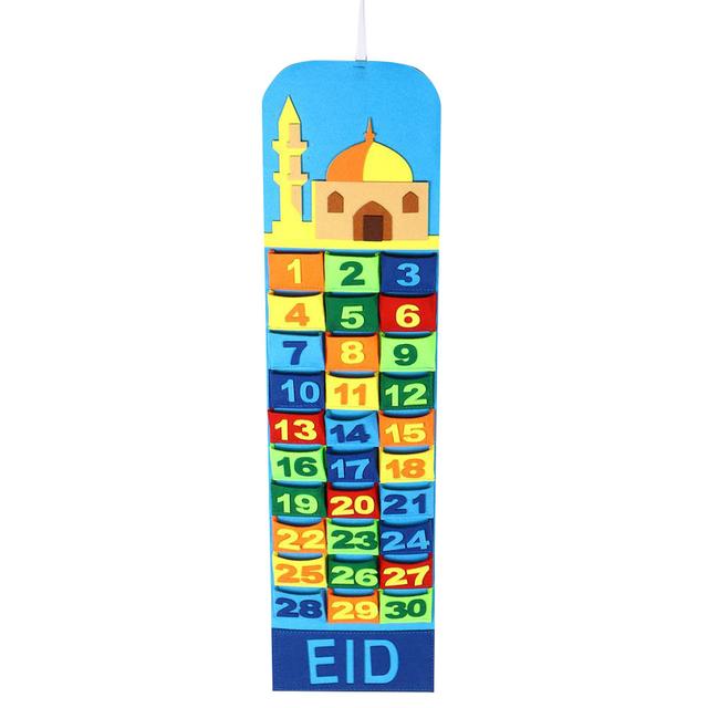 Hilalful - Ramadan Countdown Children's Calendar - Felt