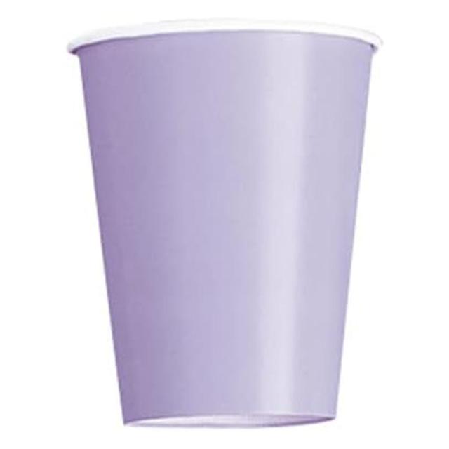 Unique - Party Cup - Lavender - 267 ml - Pack of 14