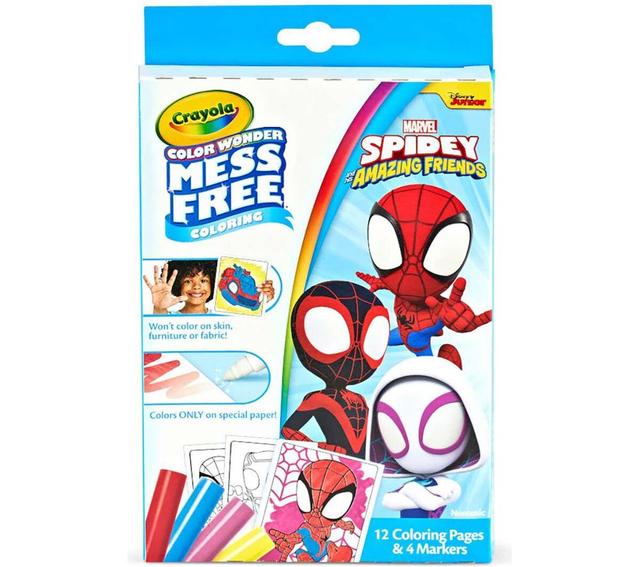 Crayola - Color Wonder Mini Box Set - Spidey And His Amazing Friends