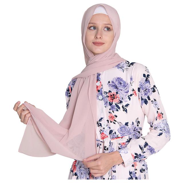 Luxy Hijab - Chiffon Hijab - Bare Pink