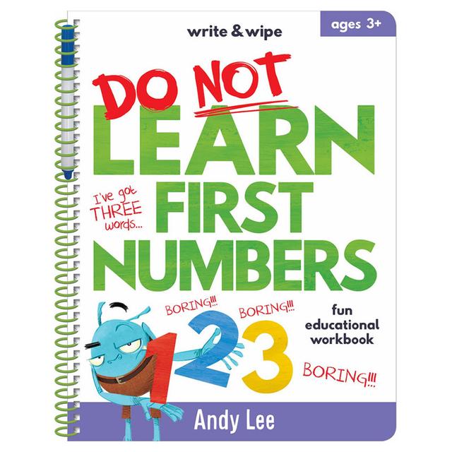 Do Not Learn - Write & Wipe First Numbers