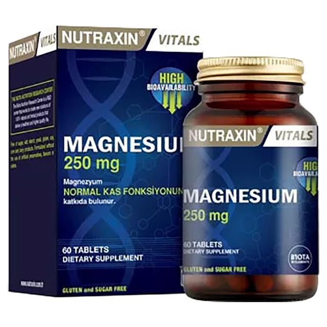 Nutraxin - Vitals Magnesium Citrate - 250mg - 60pcs