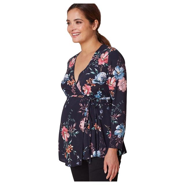 Mums & Bumps - Isabella Oliver - Gigi Maternity Top - Blue