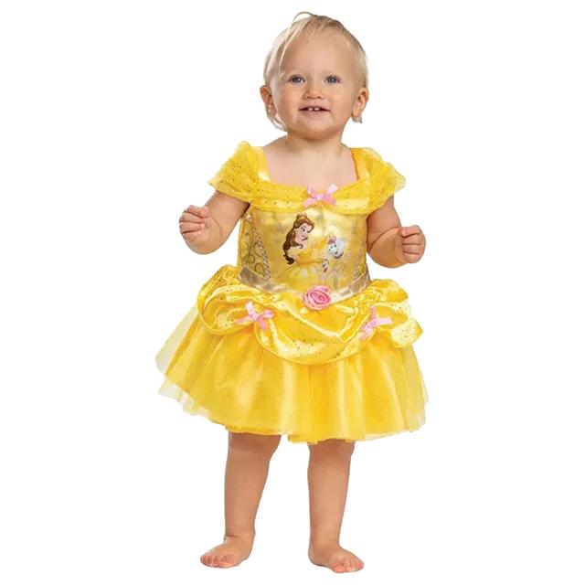 Party Centre - Disney Beauty And The Beast Belle Infant Costume - Yellow