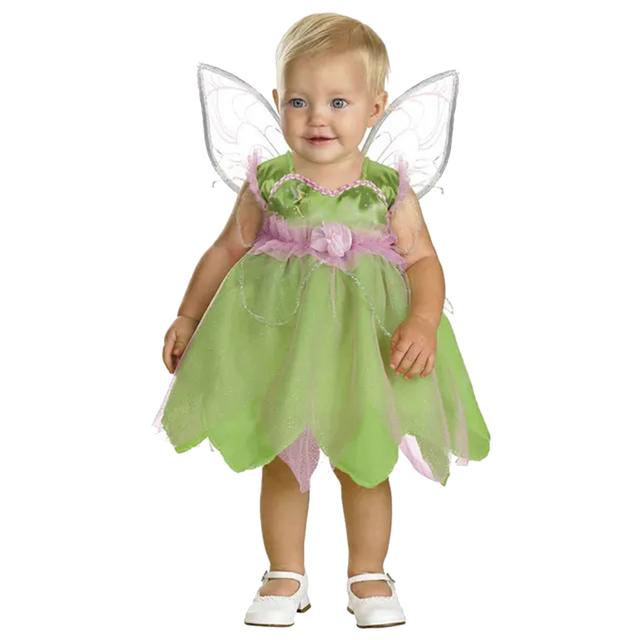 Party Centre - Disney Baby Tinkerbell Classic Infant Costume - Green