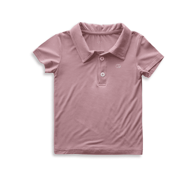 Anvi Baby - Short Sleeves Polo T-Shirt - Lilac