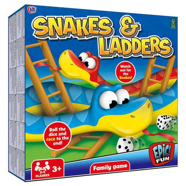 Epic Fun - Snakes & Ladders Board Game