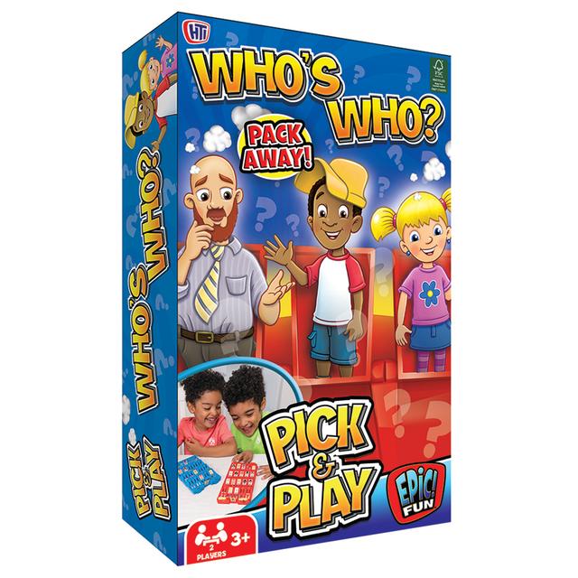 Epic Fun - Who's Who Pick & Play Board Game