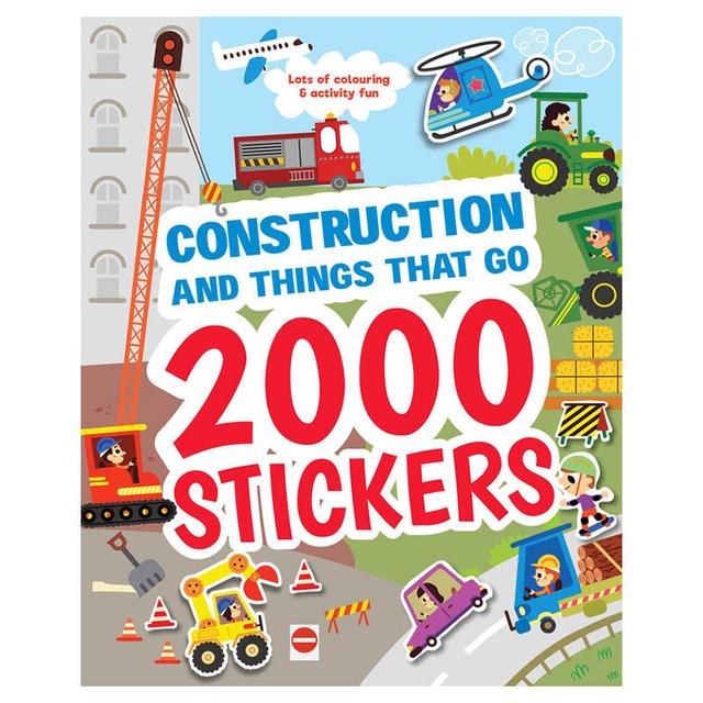 Construction & Things That Go 2000 Stickers