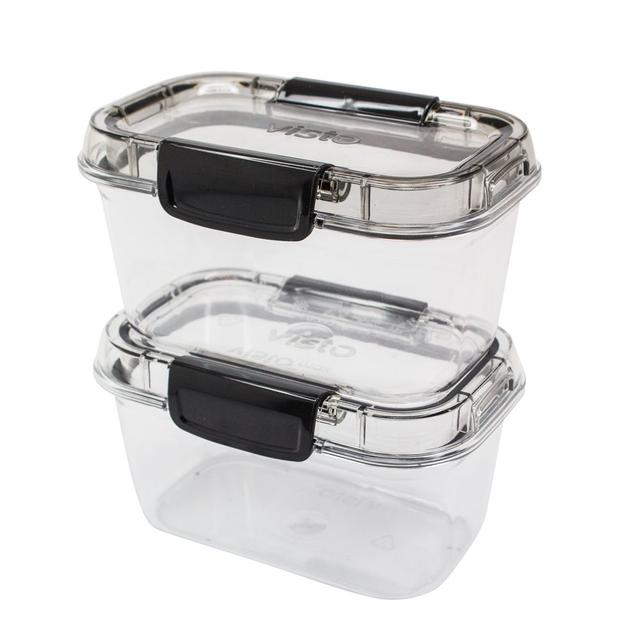 Visto - Max Rectangular Storage Container - 420 ml - Pack of 2