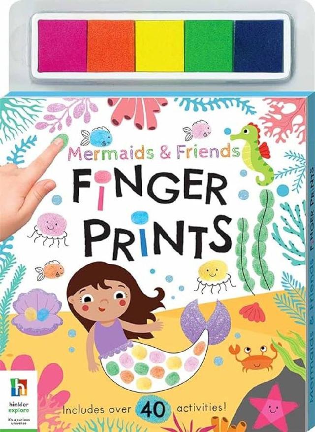 Hinkler - Mermaids And Friends Fingerprints Kit