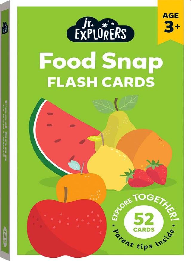 Hinkler - Junior Explorers Food Snap Flash Cards