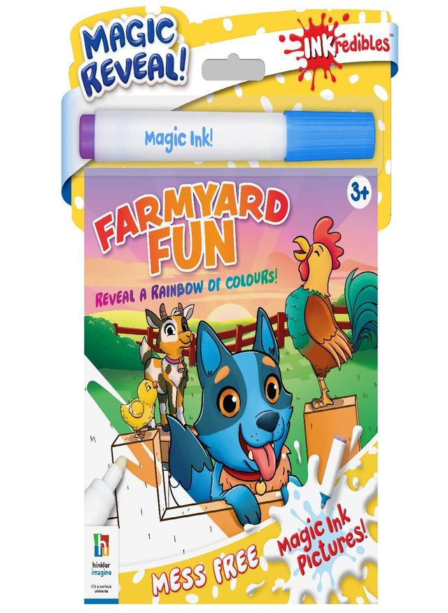 Hinkler - Inkredibles Magic Ink Pictures Farmyard Fun Kit