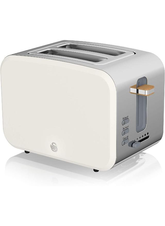 Swan - Nordic 2-Slice Toaster ST14610WHTN 900W - White