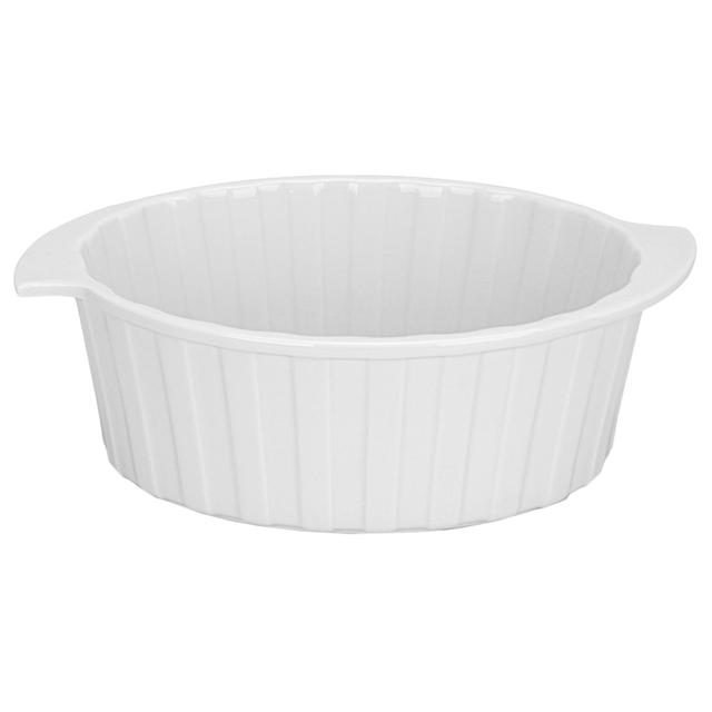 Fissman - Oval Baking Dish - White - 970 ml - 19x14x8 cm