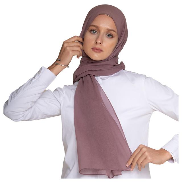 Luxy Hijab - Cotton Voile Hijab - Rose