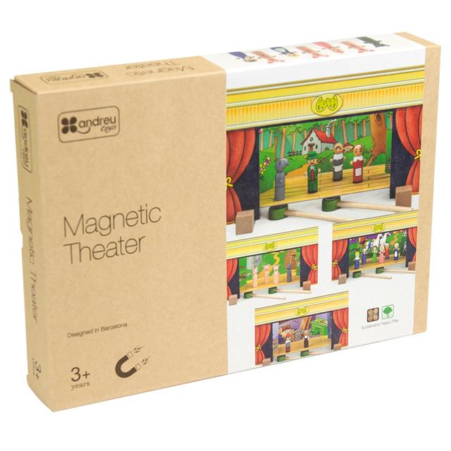 Andreu Toys - Magnetic Theatre Playset - 22pcs